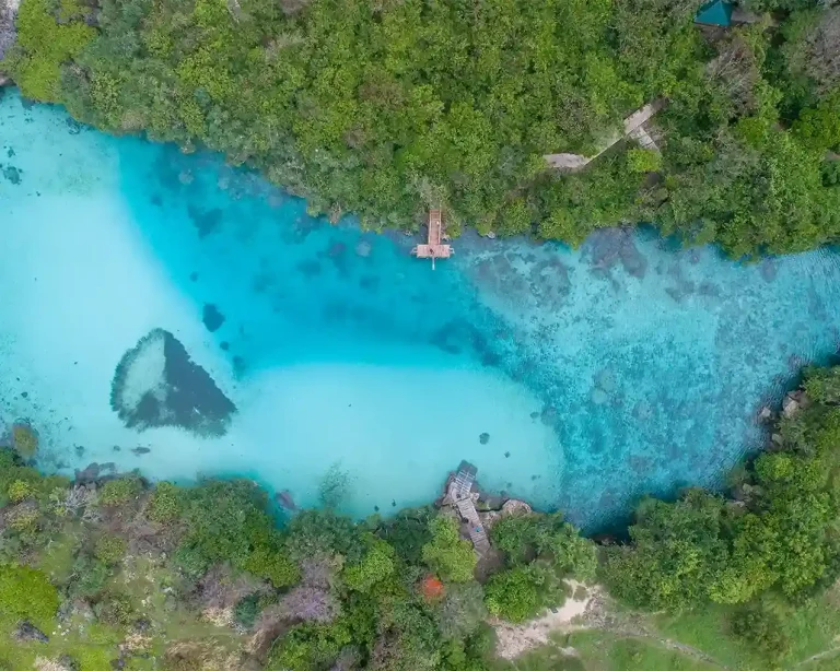 Weekuri Lagoon, Southwest Sumba — natural seawater lagoon