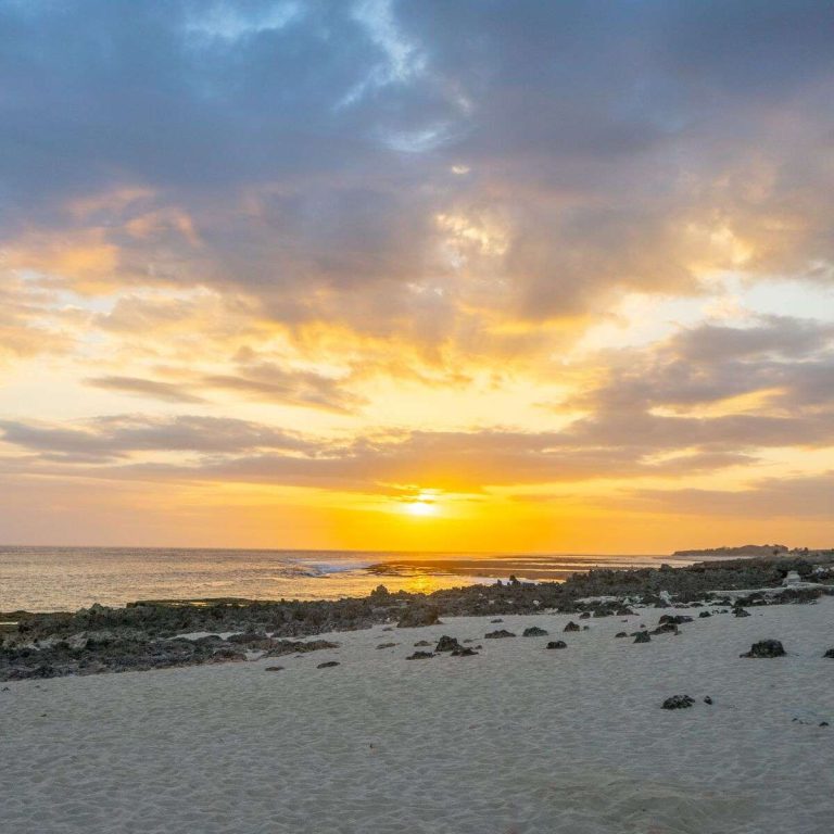 Pero Beach fishing village sunset, Kodi Sumba