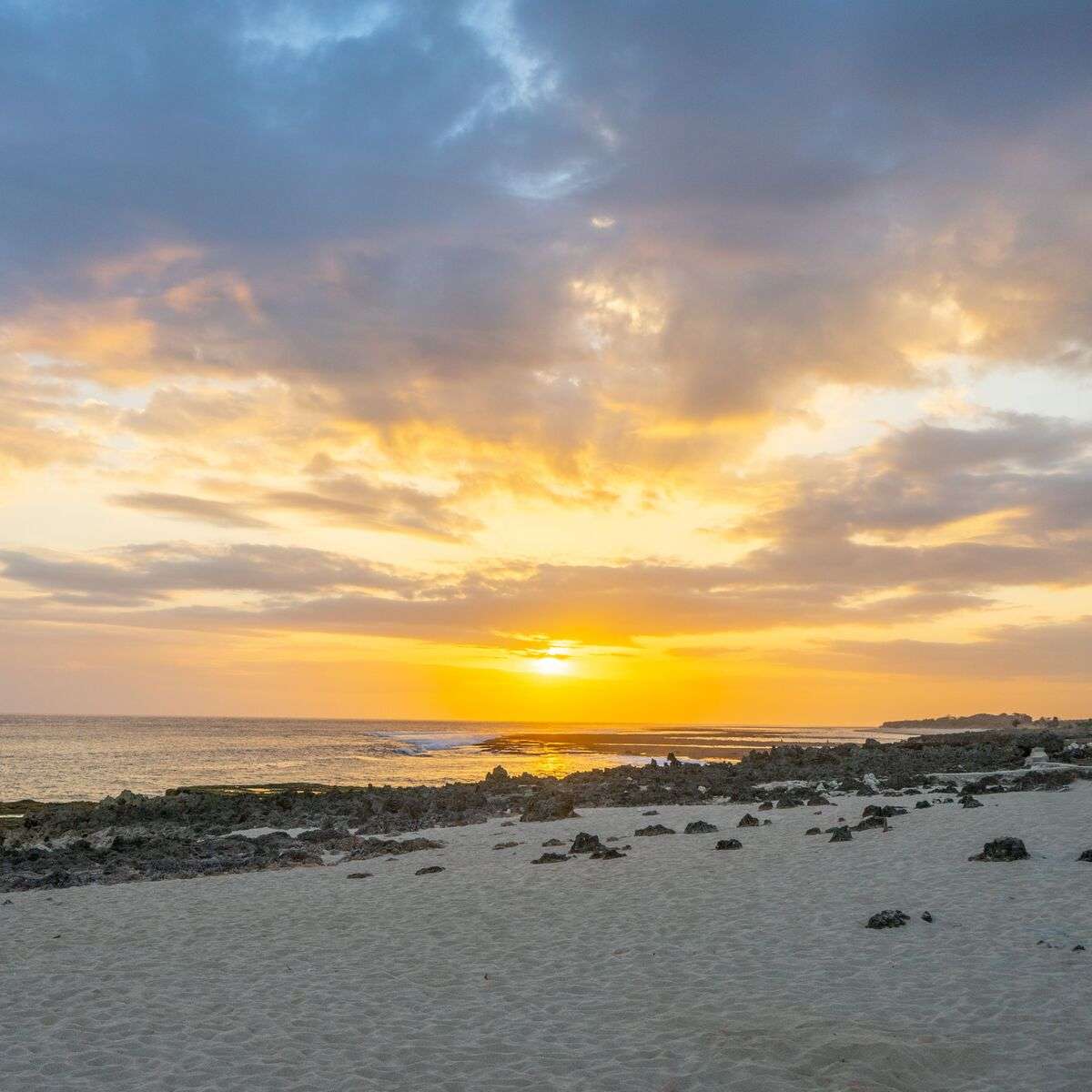 Pero Beach fishing village sunset, Kodi Sumba