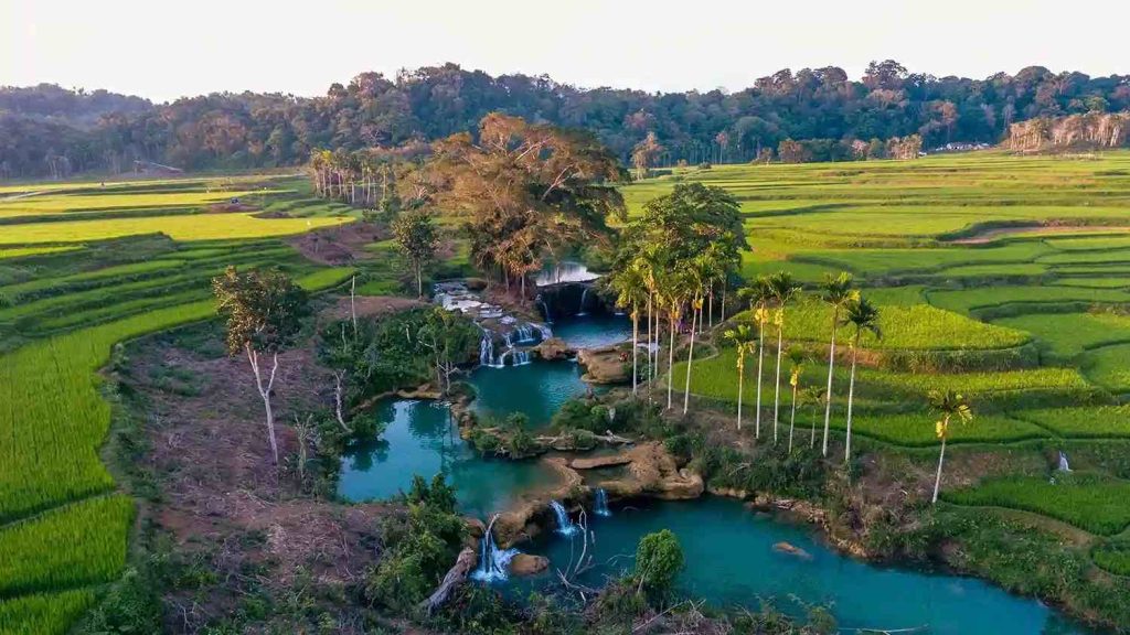 Weekacura Waterfall in West Sumba